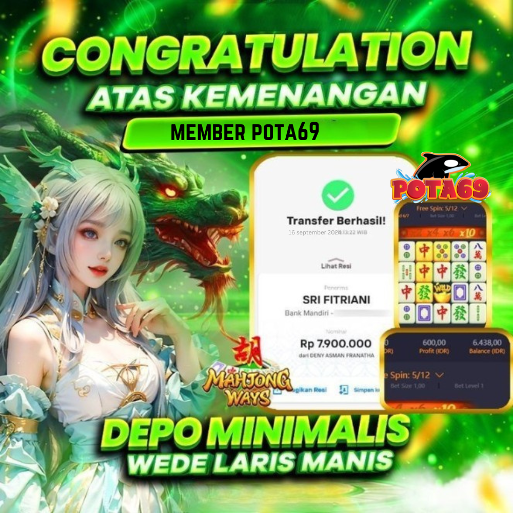 SELAMAT KEPADA USER ID : Winata22