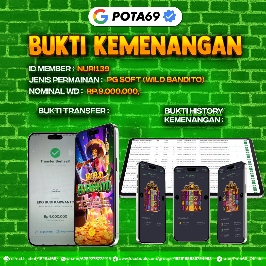 SELAMAT KEPADA USER ID : Yalma*****